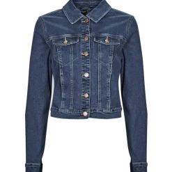 Vero Moda - VMLUNA LS SLIM DNM JACKET MIX GA NOOS Bleu