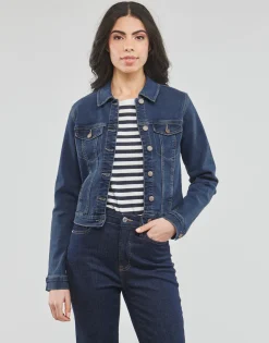 Vero Moda - VMLUNA LS SLIM DNM JACKET MIX GA NOOS Bleu
