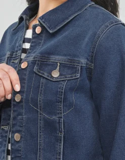 Vero Moda - VMLUNA LS SLIM DNM JACKET MIX GA NOOS Bleu