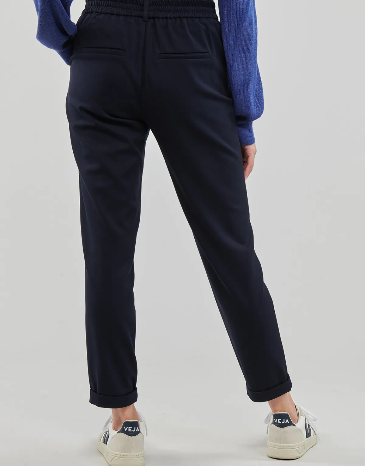 Vero Moda - VMMAYA MW LOOSE SOLID PANT NOOS Marine