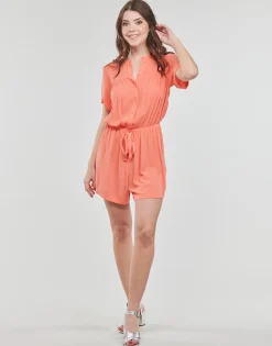 Vero Moda - VMMENNY PLAYSUIT WVN GA Corail