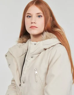 Online Vero Moda - VMTRACK AW23 PARKA COAT Beige