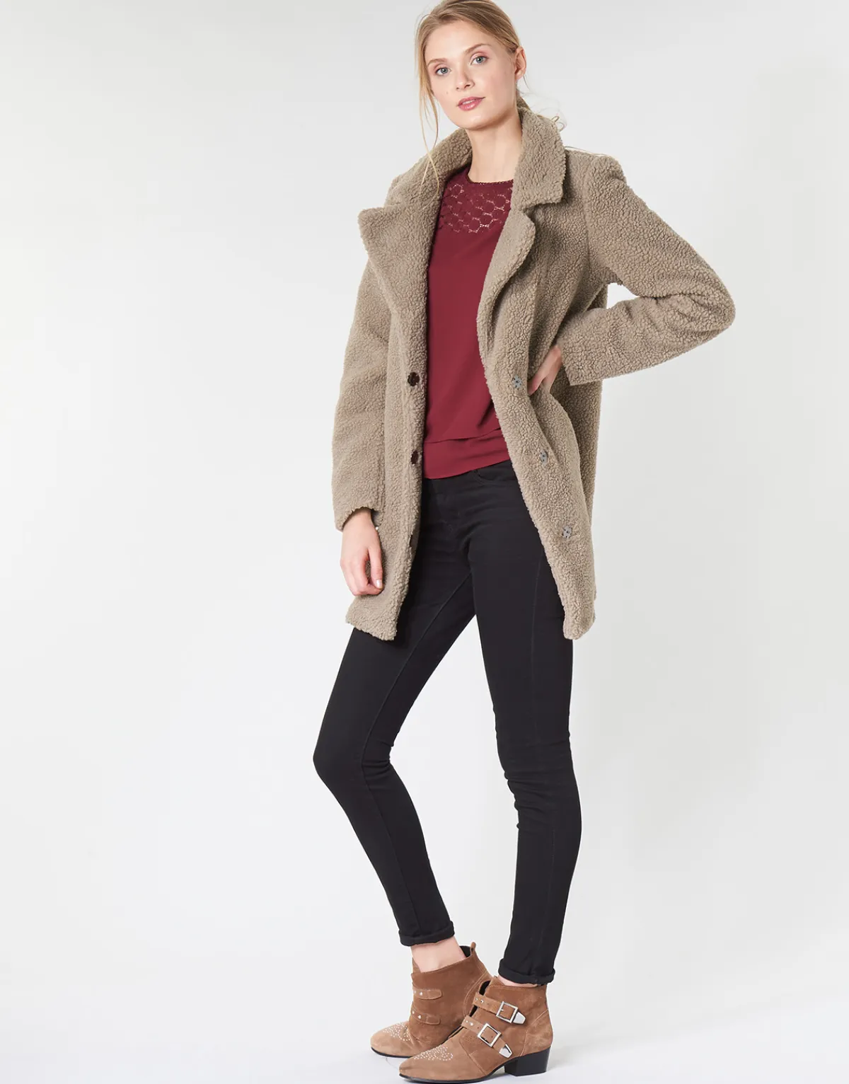 Online Vero Moda - VMZAPPA Beige