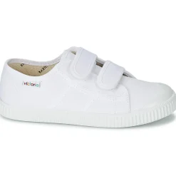 New Victoria - BLUCHER LONA DOS VELCROS Blanc