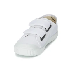 New Victoria - BLUCHER LONA DOS VELCROS Blanc