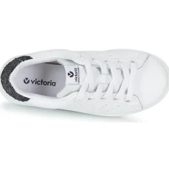 Victoria - DEPORTIVO BASKET PIEL KID Blanc Outlet