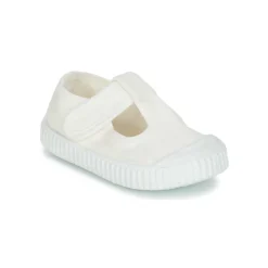 Victoria - SANDALIA LONA TINTADA Blanc Outlet