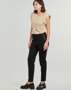 Vila - VICLASS PIPING Noir Discount