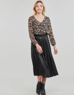 Clearance Vila - VINITBAN SKIRT/SU Noir