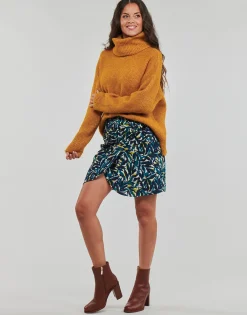 Vila - VISAYA LEA WRAP SKIRT/SU/C25 Multicolore Discount