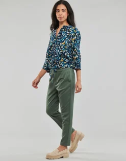 Vila - VIVARONE HW SLIM PANT Vert Online