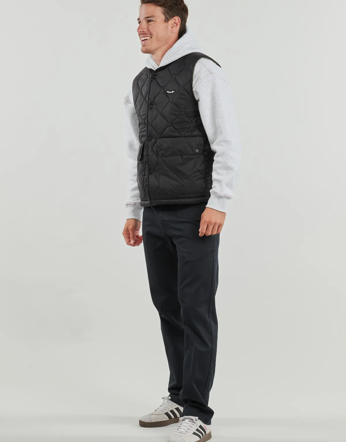 Discount Volcom - BOWERED VEST Noir
