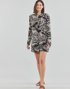 Outlet Volcom - STAY PALM ROMPER Noir