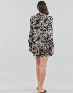 Outlet Volcom - STAY PALM ROMPER Noir