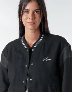 Volcom - TINYTED BOMBER Noir Discount