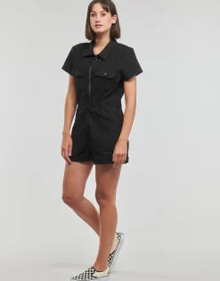 Hot Volcom - WHEELFRITE ROMPER Noir