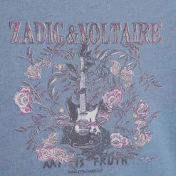 Zadig & Voltaire - X15383-844-C Bleu Discount