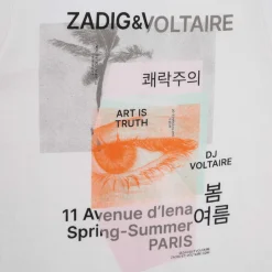 Online Zadig & Voltaire - X15378-10P-J Blanc